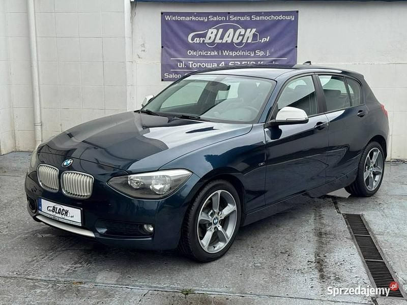 Używany BMW 118 Comfort Edition 143 KM (105 kW) 2013 Niebieski ciemny (metalik) Hatchback