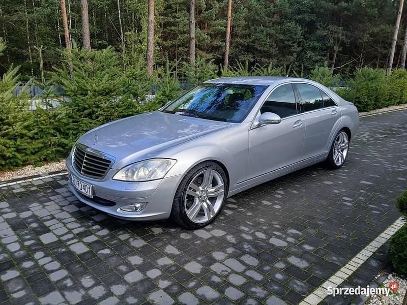 Srebrny Używany 2006 Mercedes S350 | 39 000 zł - Obraz 1/4