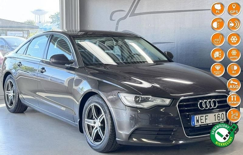 Brązowy Używany 2013 Audi A6 Sport Sedan/Limuzyna | 54 999 zł (Dobra cena) - Obraz 1/4