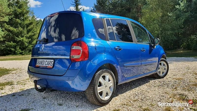 Niebieski Używany 2008 Renault Modus Minivan | 9300 zł (Dobra cena) - Obraz 1/4