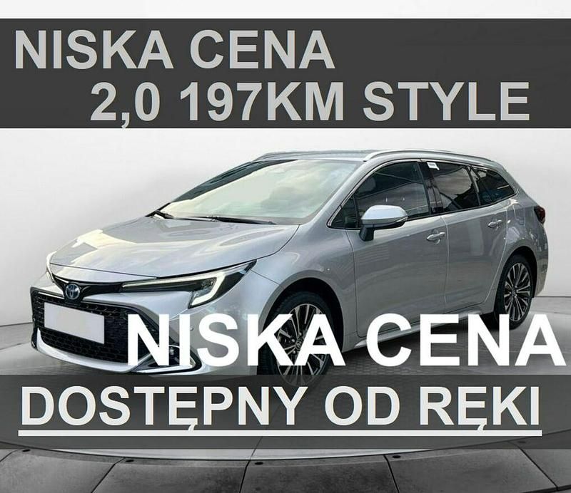 Nowe Toyota Corolla Style 196 KM (144 kW) 2025 Srebrny Kombi