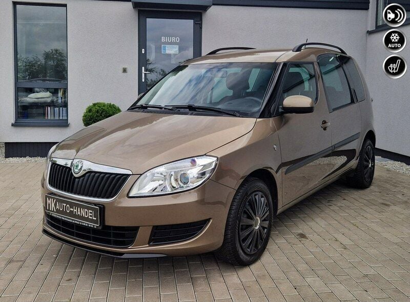 Brązowy (metalik) Używany 2012 Skoda Roomster Kombi | 16 900 zł (Uczciwa cena) - Obraz 1/4