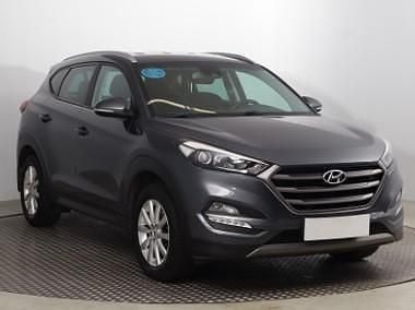 Szary Używany 2018 Hyundai Tucson SUV | 64 999 zł (Dobra cena) - Obraz 1/4