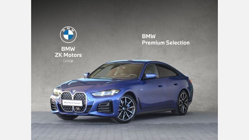 Niebieski portimao m metalizowany Używany 2024 BMW 420 Gran Coupé Comfort Edition Coupe | 219 900 zł (Dość drogi) - Obraz 1/3