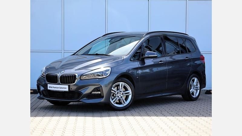 Mineral grey metallic metalizowany Używany 2022 BMW 218 Gran Tourer Performance Minivan | 99 900 zł - Obraz 1/3