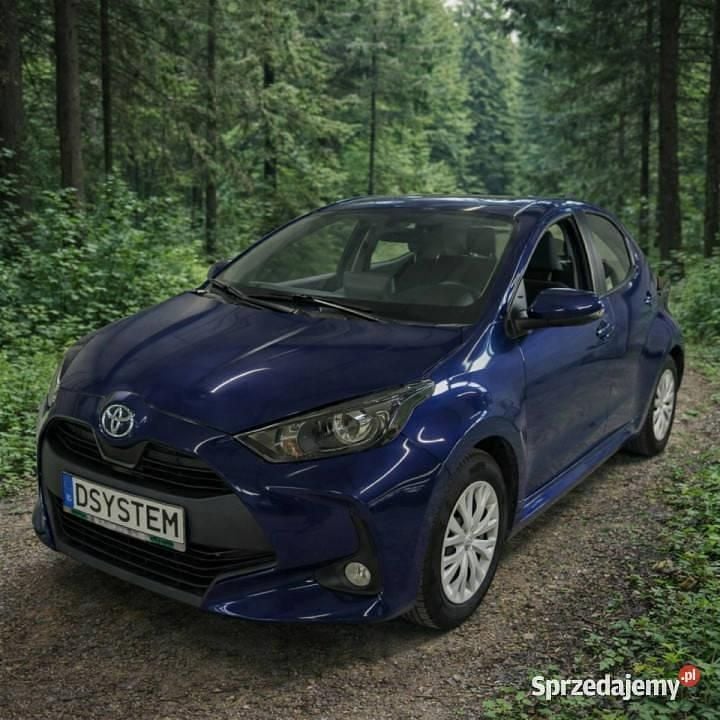 Niebieski Używany 2022 Toyota Yaris Hatchback | 42 222 zł (Super Cena) - Obraz 1/3