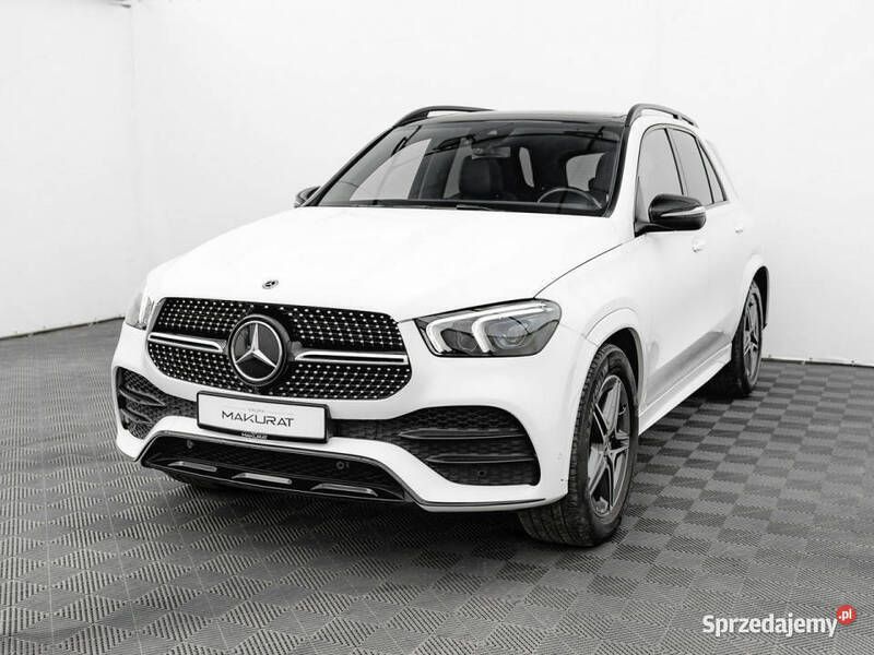 Biały Używany 2020 Mercedes GLE300 SUV | 220 800 zł - Obraz 1/4