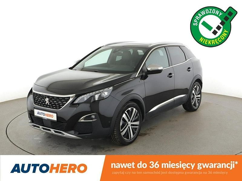 Czarny Używany 2017 Peugeot 3008 SUV | 75 600 zł (Uczciwa cena) - Obraz 1/3