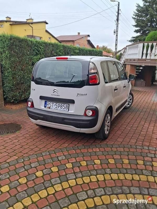 Biały Używany 2014 Citroën C3 Picasso Minivan | 20 500 zł (Uczciwa cena) - Obraz 1/4
