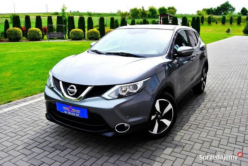 Szary Używany 2014 Nissan Qashqai SUV | 39 900 zł (Uczciwa cena) - Obraz 1/4