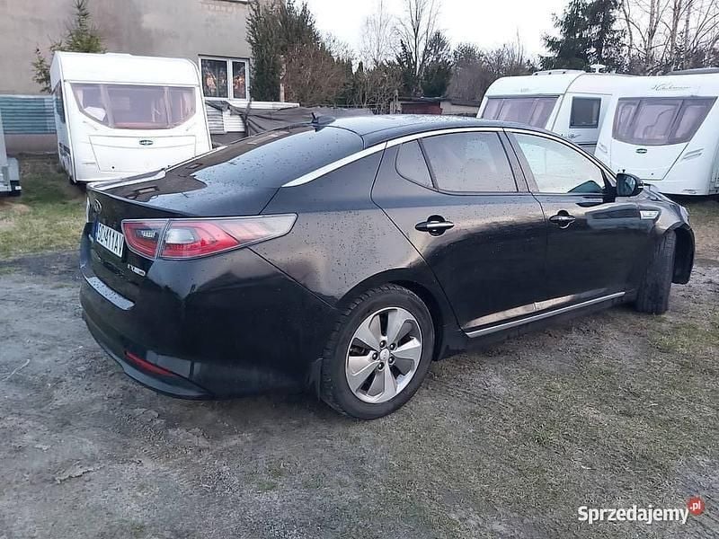 Czarny Używany 2015 Kia Optima Hybrid 2 Sedan/Limuzyna | 46 000 zł - Obraz 1/4