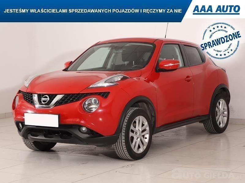 Używany Nissan Juke 2017 Czerwony SUV