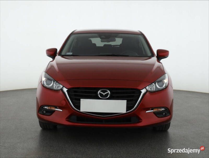 Czerwony Używany 2017 Mazda 3 Hatchback | 53 999 zł (Dobra cena) - Obraz 1/4
