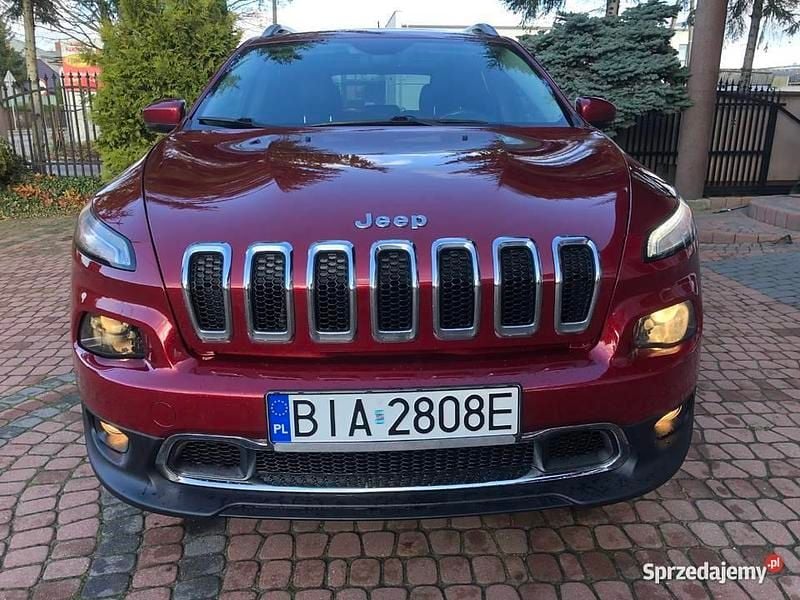 Używany Jeep Cherokee Limited 2016 Bordowy SUV