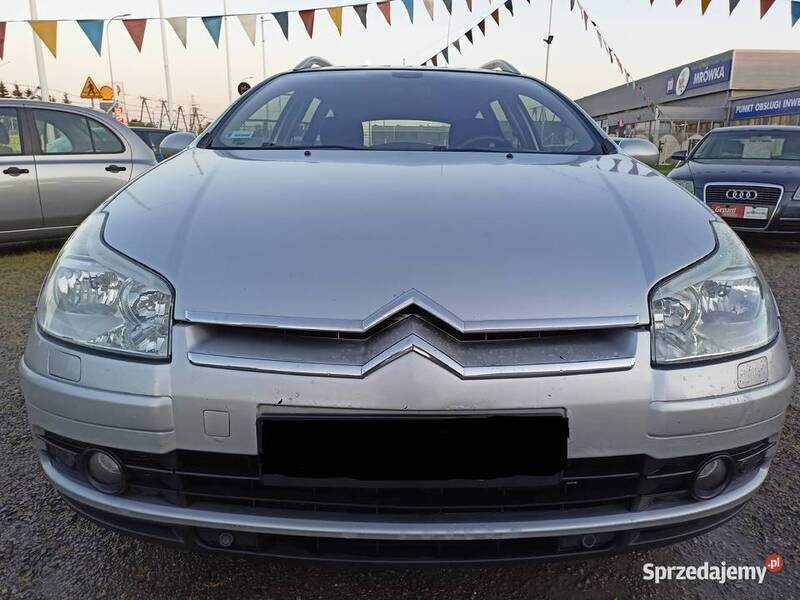 Srebrny Używany 2006 Citroën C5 Kombi | 6500 zł - Obraz 1/4