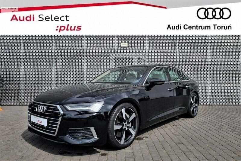 Czarny Używany 2021 Audi A6 Sedan/Limuzyna | 323 900 zł - Obraz 1/4