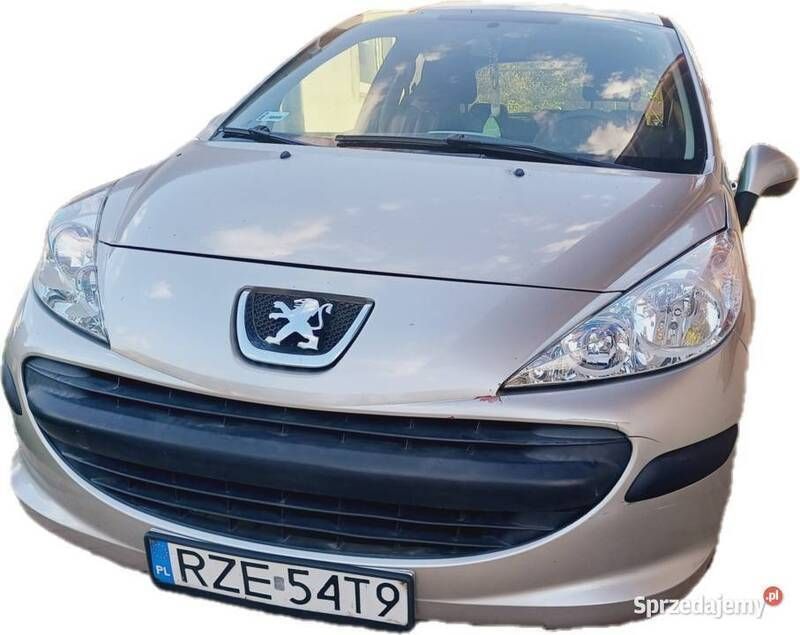 Srebrny Używany 2007 Peugeot 207 Hatchback | 5000 zł (Uczciwa cena) - Obraz 1/4