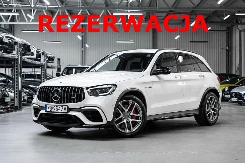 Używany Mercedes GLC63 AMG AMG 510 KM (375 kW) 2019 Biały (metalik, perła) SUV