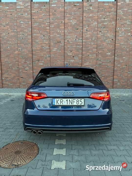 Używany Audi A3 S-Line 150 KM (110 kW) 2013 Granatowy Hatchback