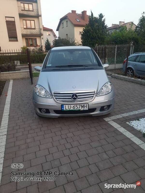 Srebrny Używany 2006 Mercedes A170 Hatchback | 11 500 zł (Dobra cena) - Obraz 1/4