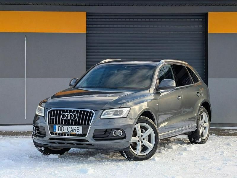 Szary (metalik) Używany 2013 Audi Q5 SUV | 69 900 zł (Uczciwa cena) - Obraz 1/4