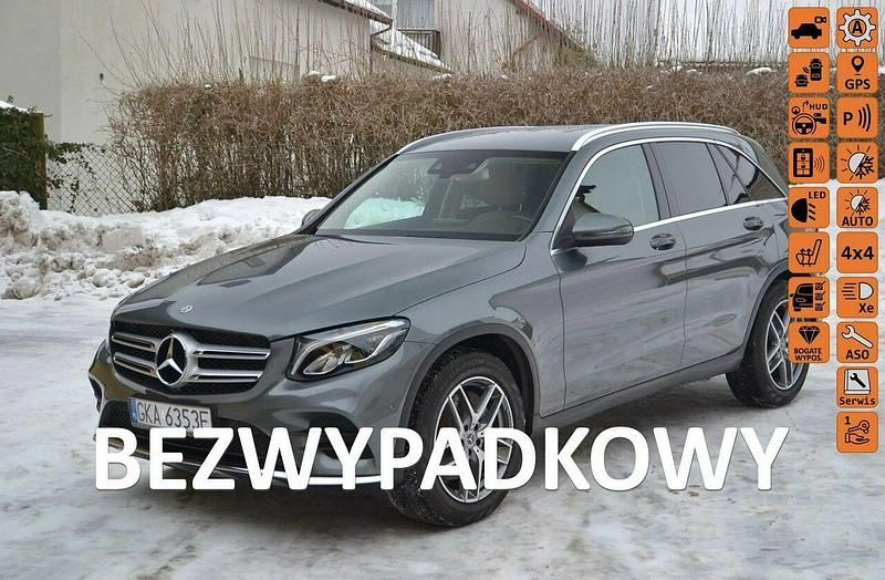 Używany Mercedes GLC250 AMG 211 KM (155 kW) 2018 Szary SUV