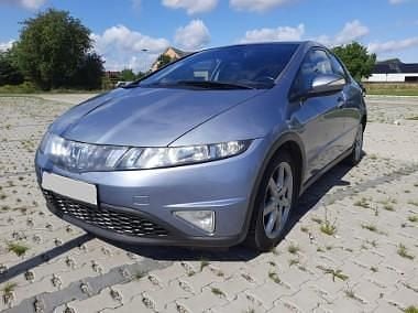 Niebieski Używany 2008 Honda Civic Comfort Hatchback | 16 500 zł (Uczciwa cena) - Obraz 1/4