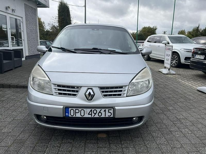 Srebrny (metalik) Używany 2005 Renault Grand Scénic II Minivan | 7700 zł - Obraz 1/3