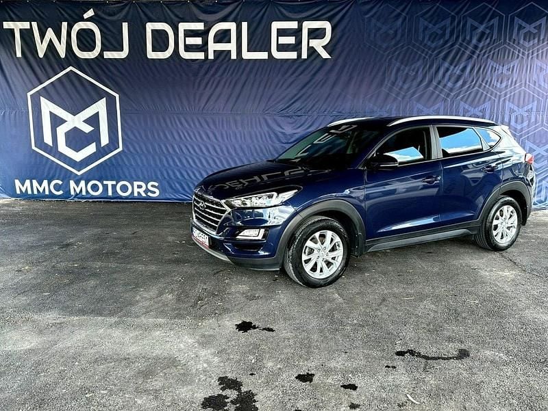 Niebieski ciemny Używany 2020 Hyundai Tucson SUV | 89 900 zł (Uczciwa cena) - Obraz 1/4