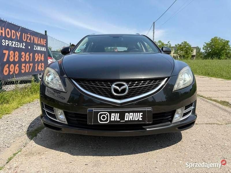 Czarny Używany 2008 Mazda 6 Sedan/Limuzyna | 13 300 zł (Uczciwa cena) - Obraz 1/4