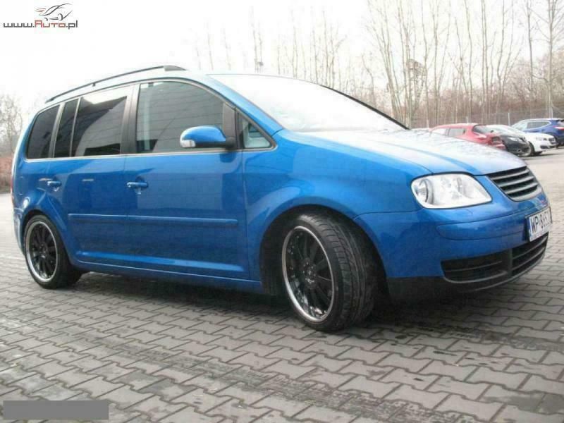 Używany VW Touran 100 KM (73 kW) 2004 Niebieski (metalik) Minivan