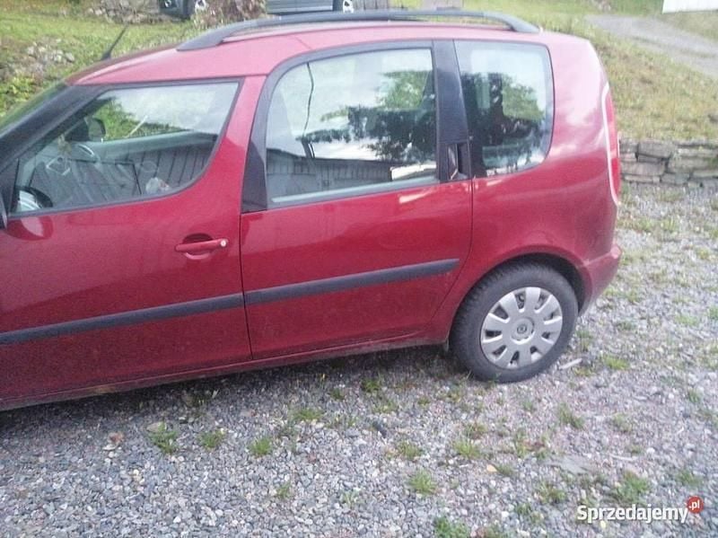 Używany Skoda Roomster 2007 Czerwony Minivan