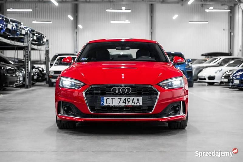 Używany Audi A5 Sportback Advanced 2020 Czerwony Hatchback