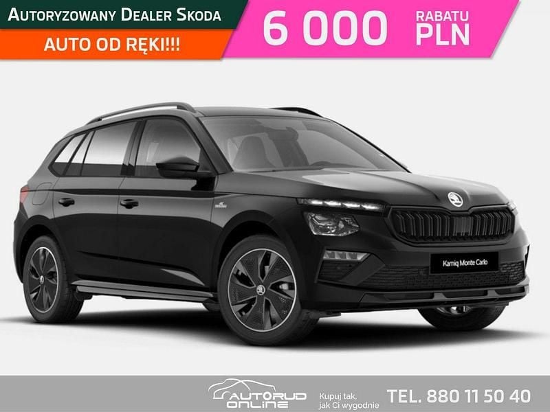 Czarny (metalik) Nowe 2025 Skoda Kamiq SUV | 121 950 zł (Super Cena) - Obraz 1/4
