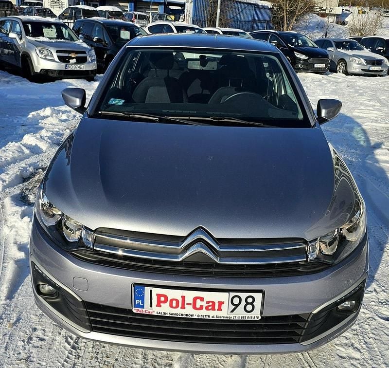 Używany Citroën C-Elysee I 115 KM (84 kW) 2018 Szary (metalik) Sedan/Limuzyna