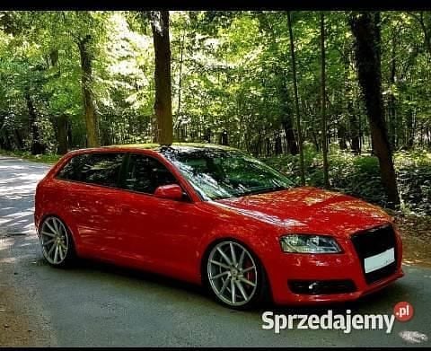 Czerwony Używany 2005 Audi A3 Sport Hatchback | 20 500 zł (Drogi) - Obraz 1/4