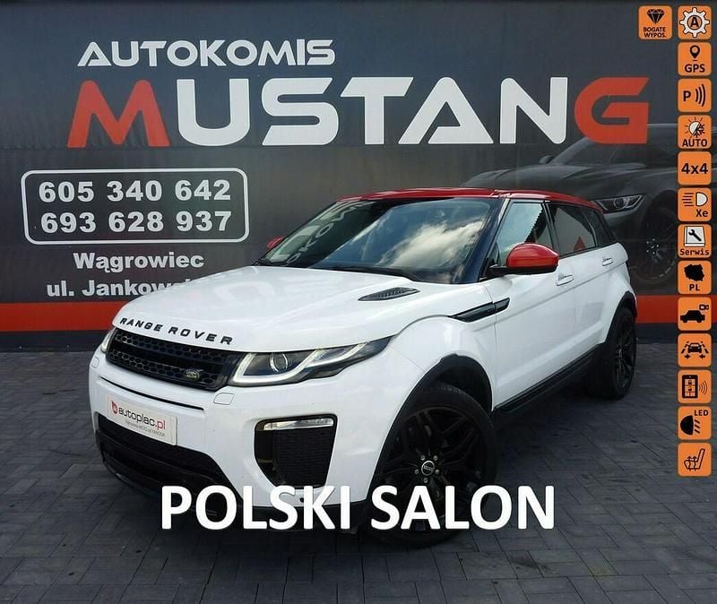 Używany Land Rover Range Rover evoque 241 KM (177 kW) 2015 Biały SUV