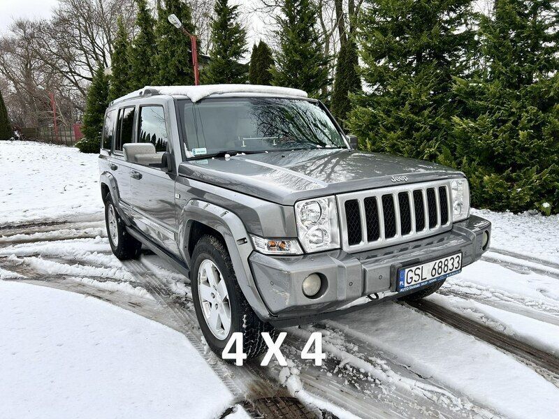 Szary Używany 2007 Jeep Commander SUV | 27 000 zł - Obraz 1/4