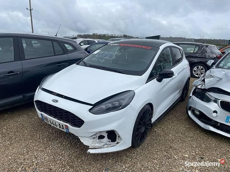 Biały Używany 2019 Ford Fiesta ST Hatchback | 34 800 zł - Obraz 1/4