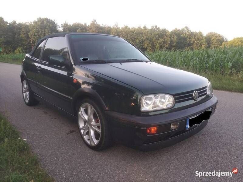 Używany VW Golf Cabriolet 1994 Zielony Kabriolet