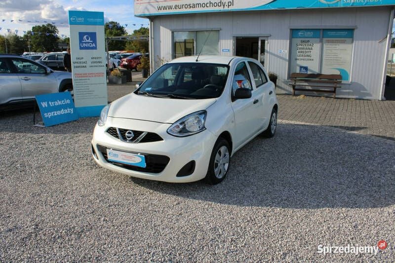 Biały Używany 2017 Nissan Micra Visia Hatchback | 29 899 zł (Uczciwa cena) - Obraz 1/4