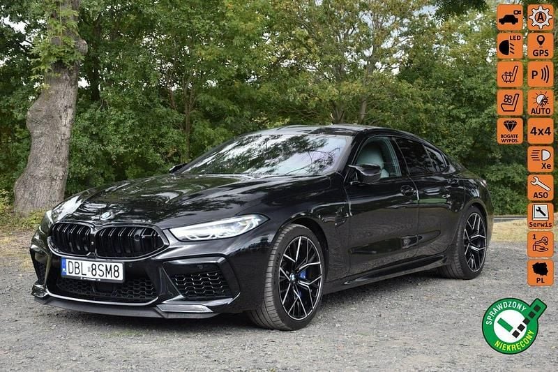 Używany BMW M8 Competition Edition 625 KM (459 kW) 2020 Czarny Coupe