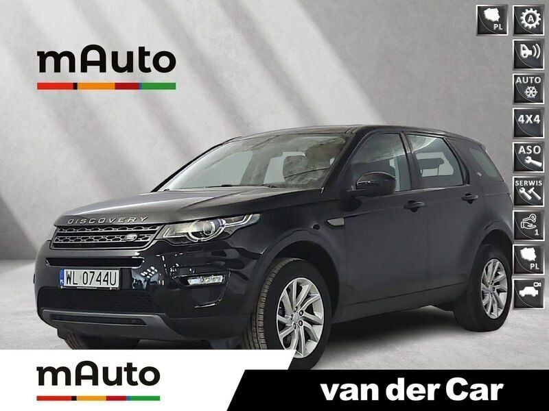 Czarny Używany 2018 Land Rover Discovery Sport SE SUV | 109 900 zł (Drogi) - Obraz 1/4