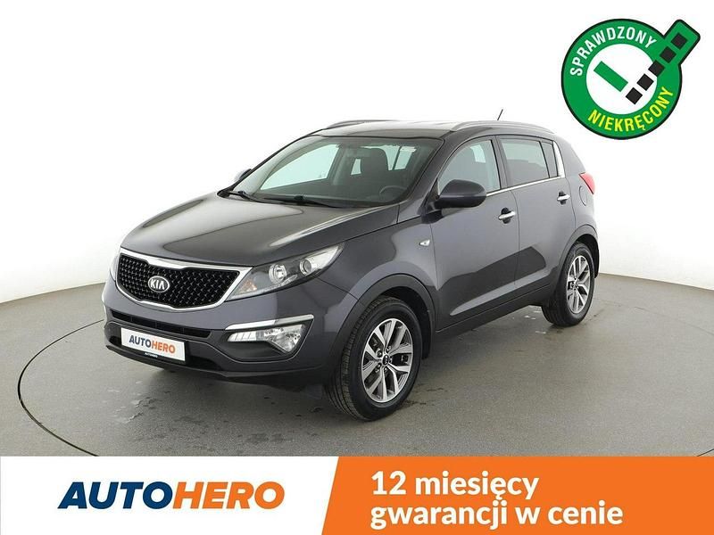 Szary Używany 2015 Kia Sportage 2 SUV | 47 700 zł (Dobra cena) - Obraz 1/3