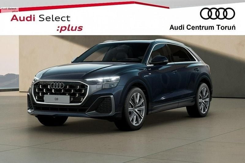 Niebieski Używany 2024 Audi Q8 S-Line SUV | 344 900 zł (Dobra cena) - Obraz 1/4