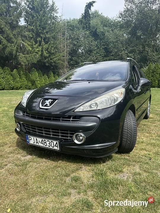 Czarny Używany 2007 Peugeot 207 Business-Line Kombi | 7800 zł (Uczciwa cena) - Obraz 1/4