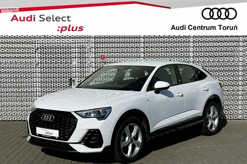 Biały (metalik) Używany 2021 Audi Q3 SUV | 219 900 zł - Obraz 1/1