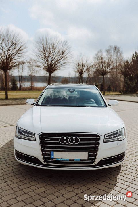Biały Używany 2014 Audi A8L Sedan/Limuzyna | 98 000 zł - Obraz 1/4