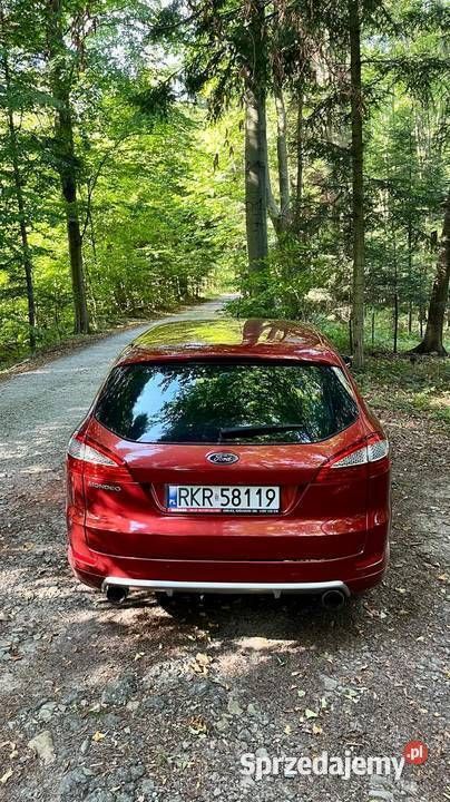 Bordowy Używany 2008 Ford Mondeo Kombi | 33 000 zł - Obraz 1/4