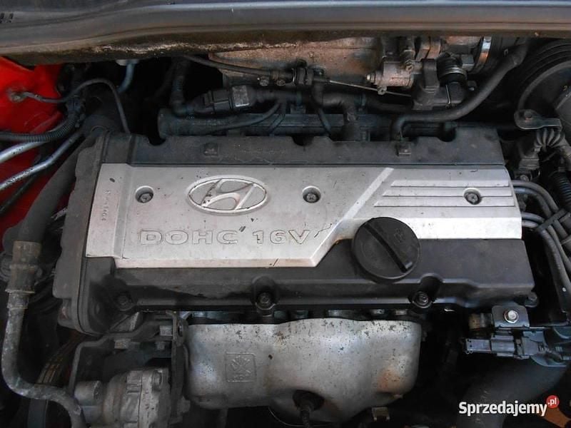 Używany Hyundai Getz 2008 Czerwony Hatchback